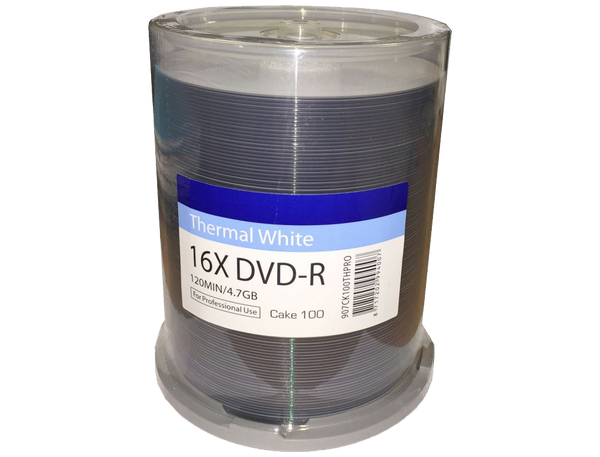 100 Blank DVDs image 0